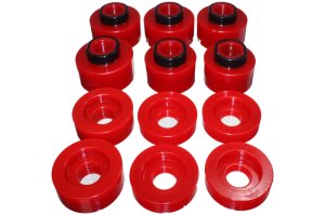 Ford F-250 Super Duty Body Mount Set - Energy Suspension - Performance Polyurethane - Red - `08-`16 Ford F-250 Super Duty Body Mount Set - Energy Suspension - Performance Polyurethane - Red - `08-`16